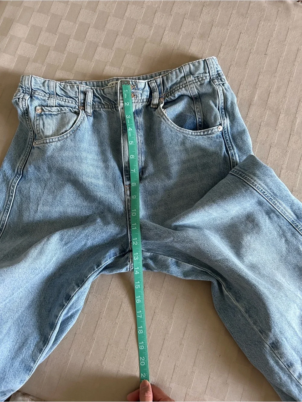 Free People We The Free Aster High Rise Straight Leg Jean